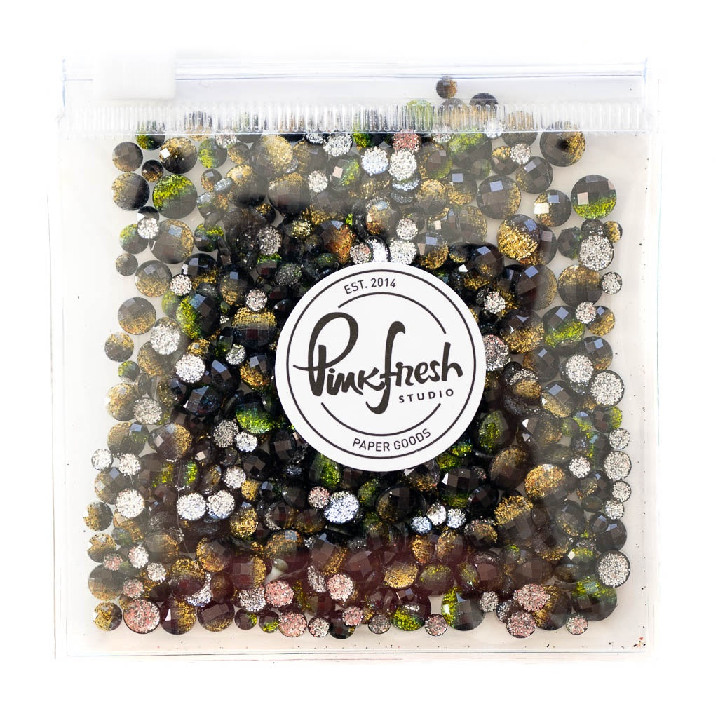 glitter drops by pink fresh studio - ombre glittering mountains