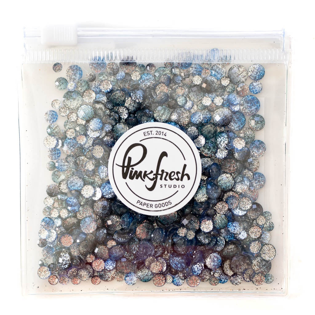 glitter drops by pink fresh studio - starry sky ombre
