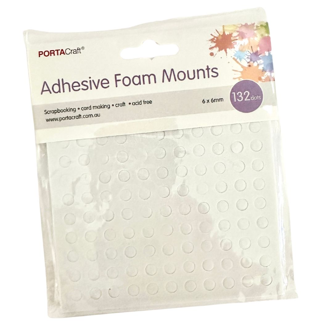 Porta Craft - Adhesive Foam Mount Dots