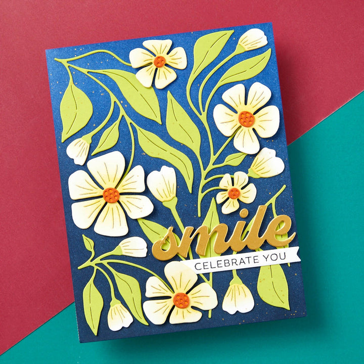 Spellbinders Etched Dies - Fresh Picked Buttercups