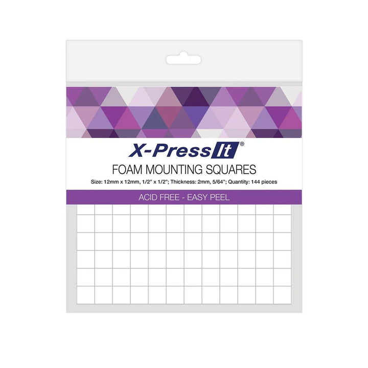 X-Press It - Foam Mounting Squares 12x12mm