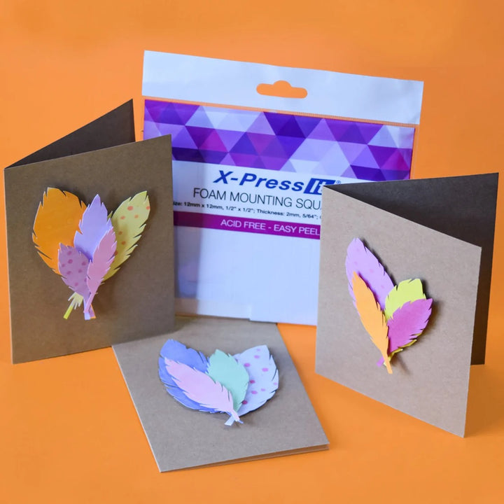 X-Press It - Foam Mounting Squares 12x12mm