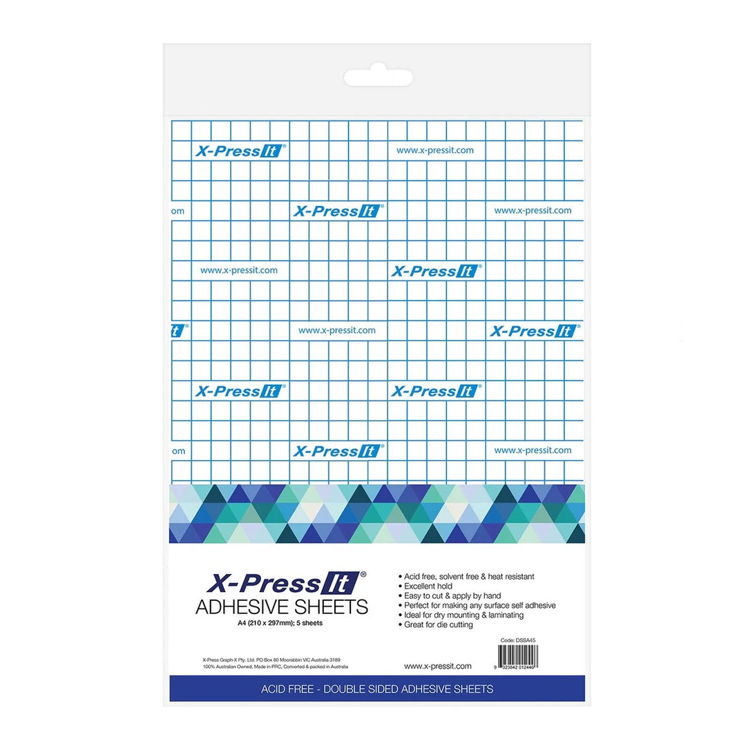 X-Press It - Adhesive Sheets - A5