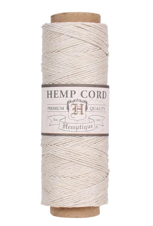 Hemptique Hemp Cord Macrame Spool #10 - Natural