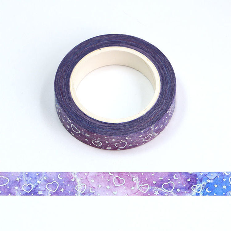 Washi Tape - Heart Galaxy