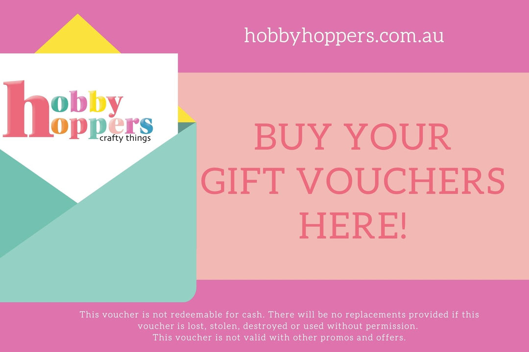 Hobby Hoppers Printable Gift Card
