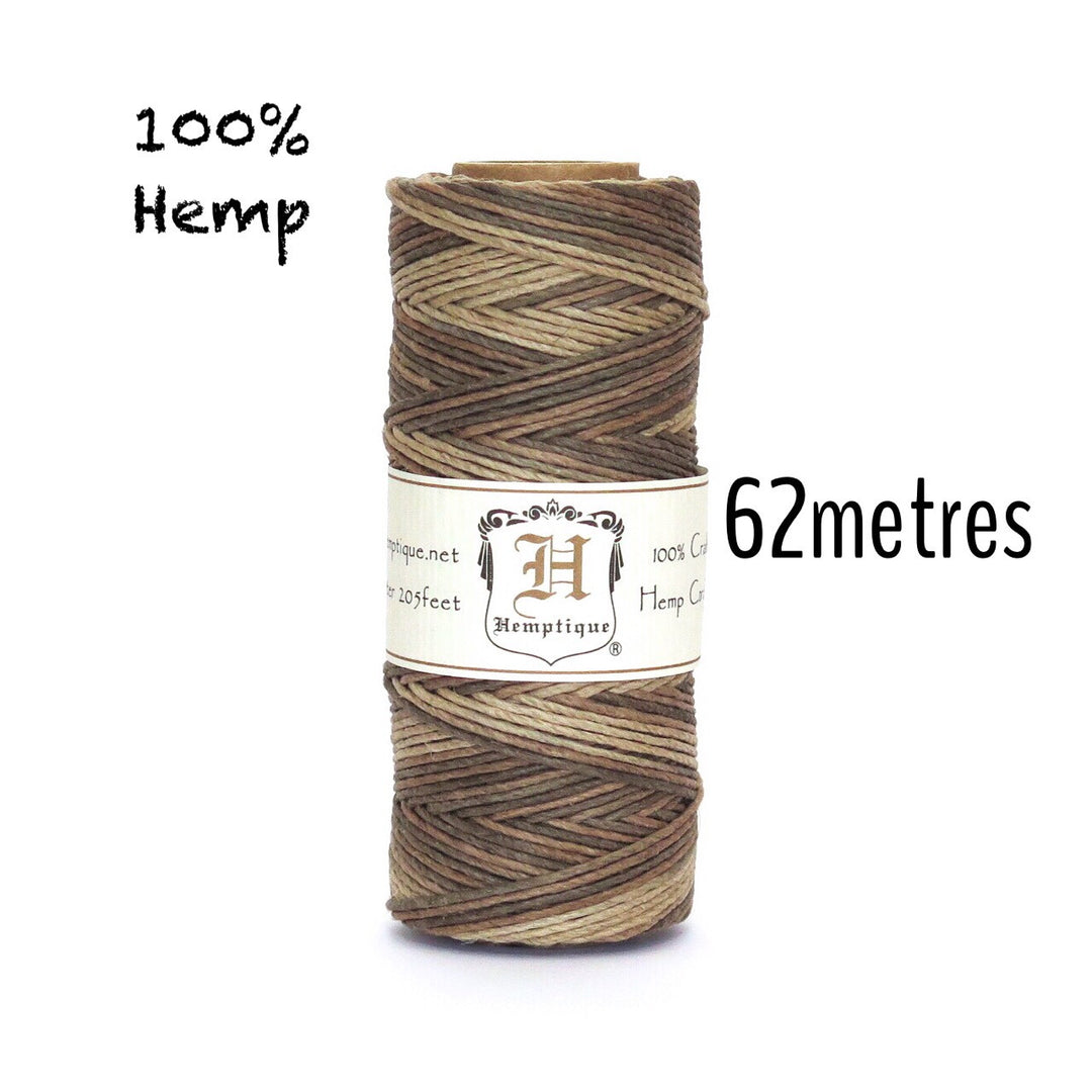 Hemptique Earthy Hemp Macrame Cord Natural Fibre