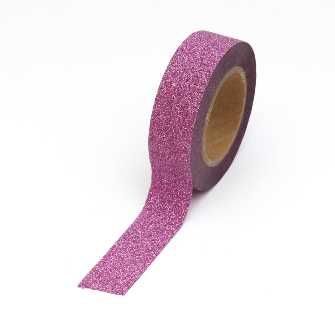 Dark Pink Glitter Tape