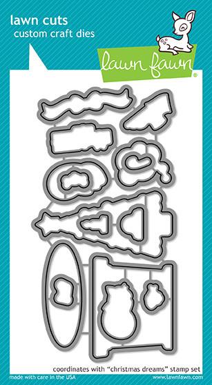 LF1467 Christmas Dreams Lawn Cuts