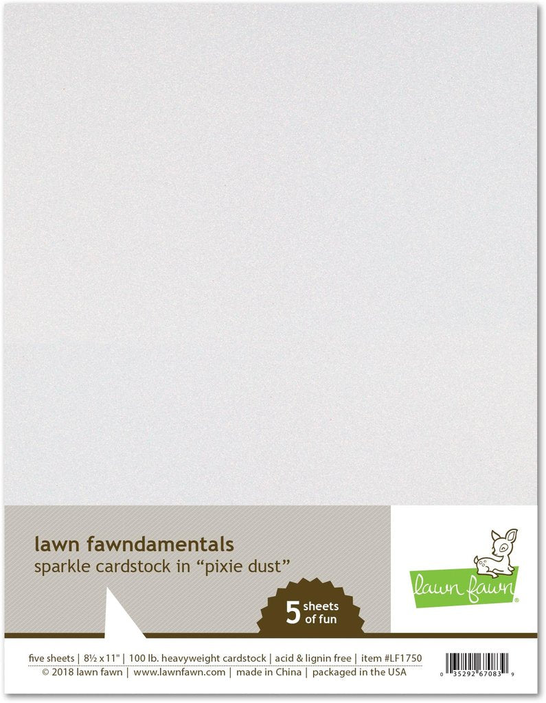 LF1750 - Sparkle Cardstock - Pixie Dust