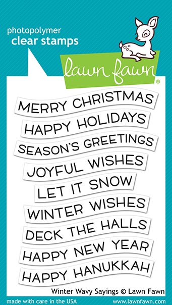 LF2037 Winter Wavy Sayings