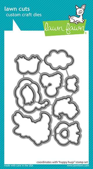 LF2557 Lawn Cuts Happy Hugs Dies