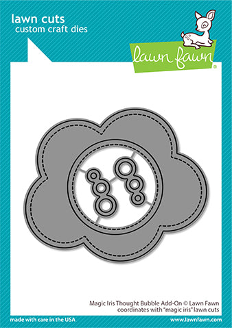 LF2573 Lawn Cuts Magic Iris Thought Bubble Add-On
