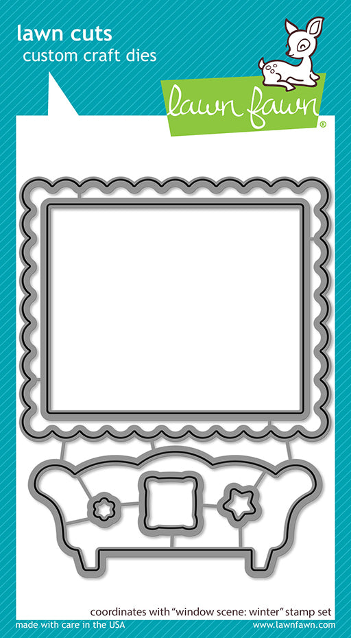 LF2673 - Window Scene: Winter Lawn Cuts