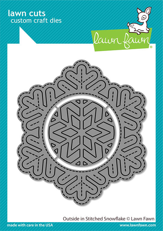 LF2702 - Outside In Stitched Snowflake