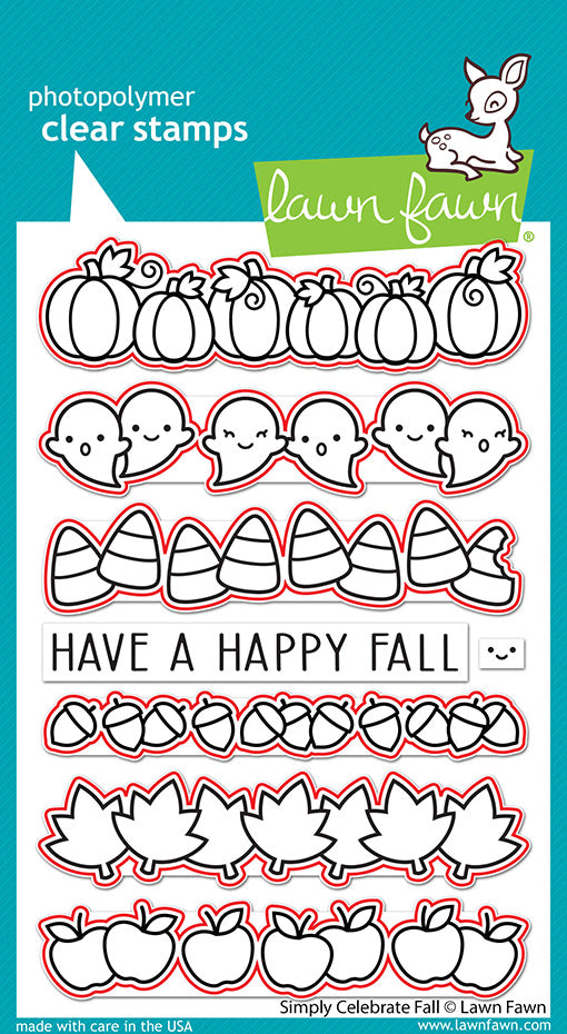 Lawn Fawn LF2933 Simply Celebrate Fall  - Lawn Cuts