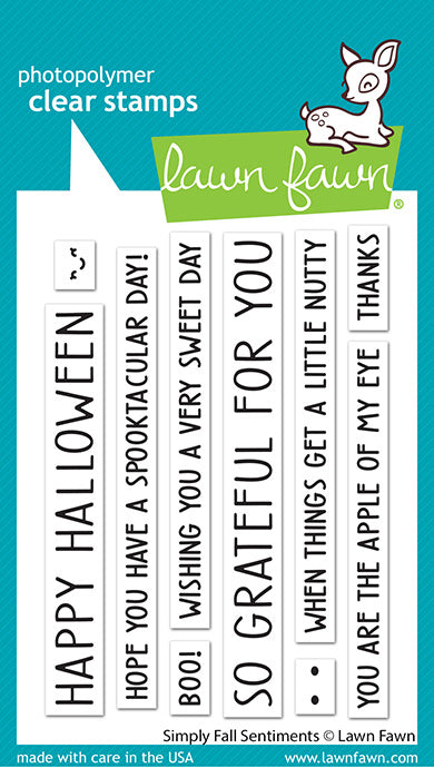 Lawn Fawn LF2934 Simply Fall Sentiments