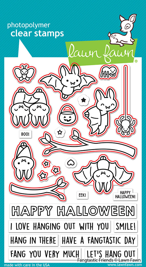 Lawn Fawn LF2938 Fangtastic Friends - Lawn Cuts