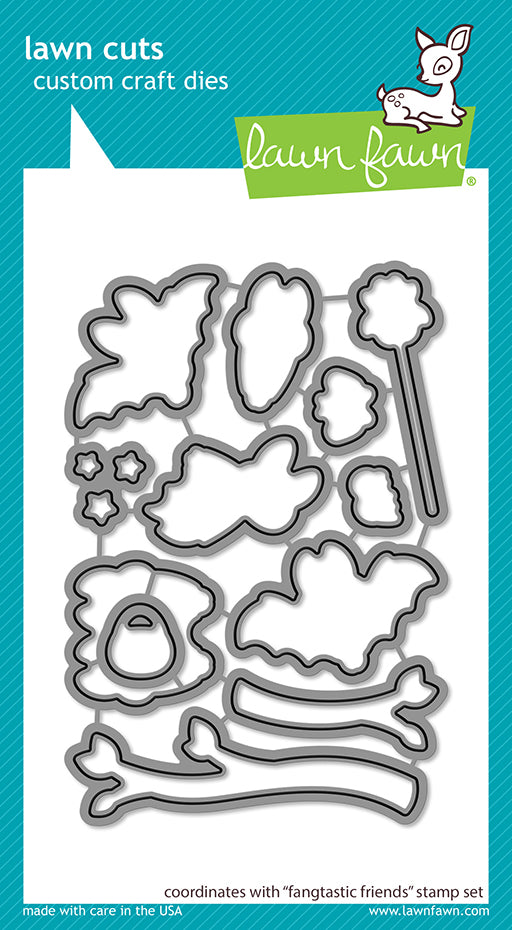 Lawn Fawn LF2938 Fangtastic Friends - Lawn Cuts