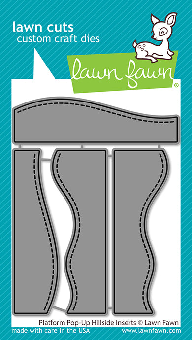 Lawn Fawn LF2957 Platform Pop-Up Hillside Inserts