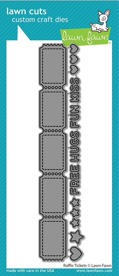 Lawn Fawn LF3096 Raffle Tickets - Spring 2023 release