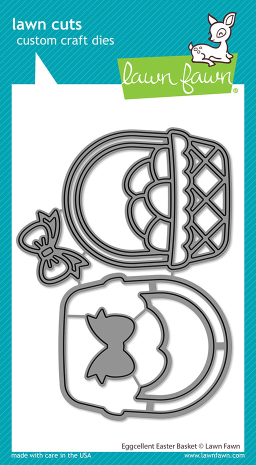 Lawn Fawn LF3101 Eggcellent Easter Basket - Spring 2023 release