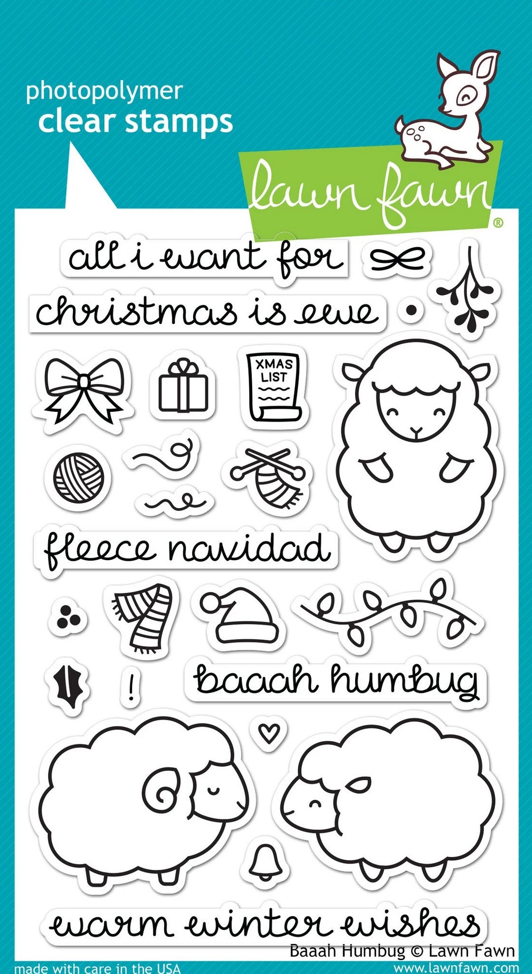 LF939 Baaah Humbug Stamp Set