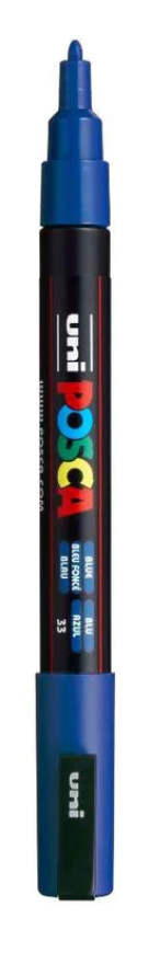 Posca Paint Pen PC-3M Fine Blue
