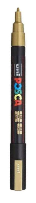 Posca Paint Pen PC-3M Fine Gold