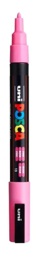 Posca Paint Pen PC-3M Fine Pink