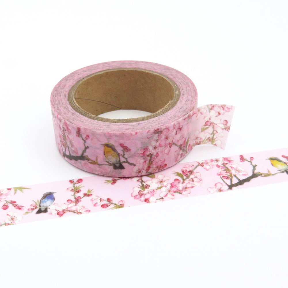 Washi Tape Pink Floral