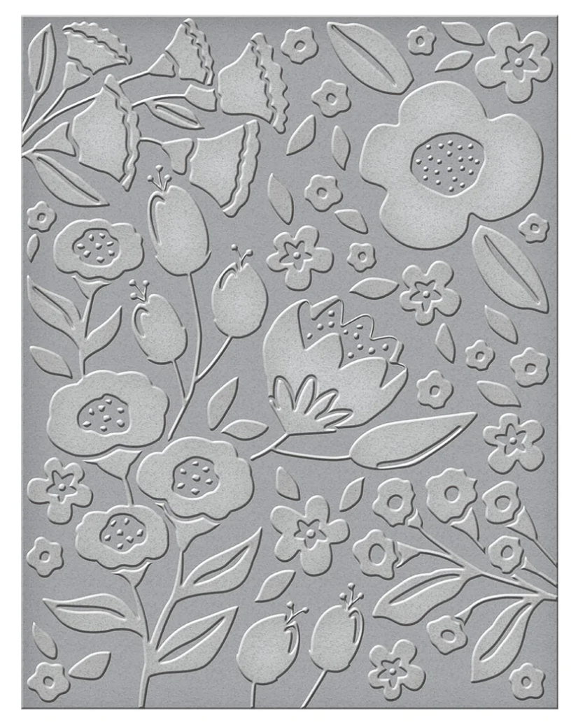 Spellbinders - Embossing Folders - Simply Perfect Florets