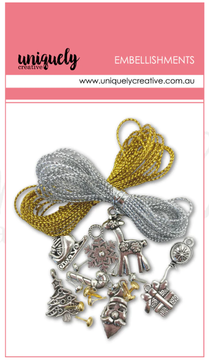 Uniquely Creative - Christmas Trinket Charm Mix