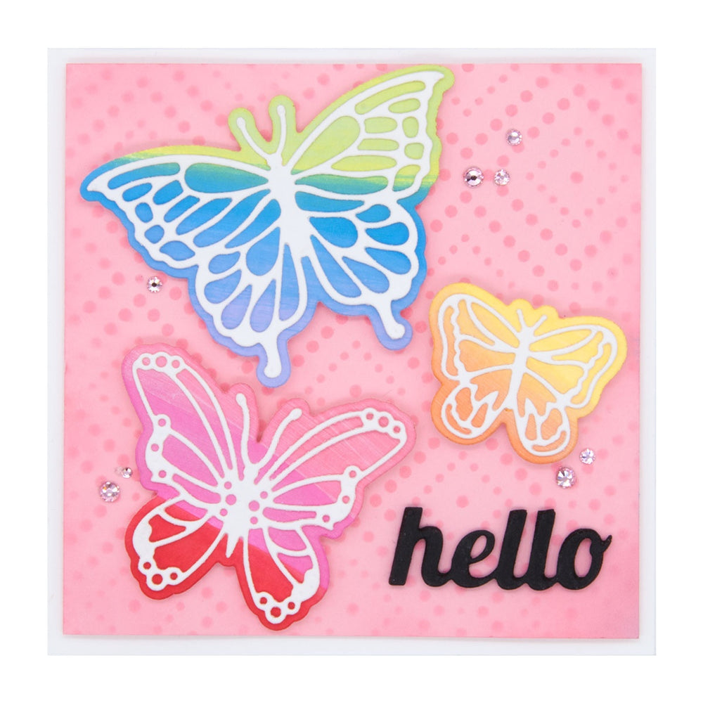 Spellbinders Brilliant Butterflies by Simon Hurley Creates