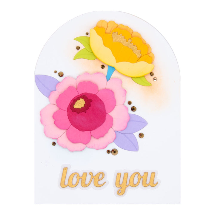 Spellbinders flower dies by Simon Hurley Creates