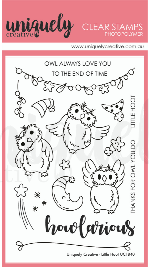 UC1840 Little Hoot Stamp Set