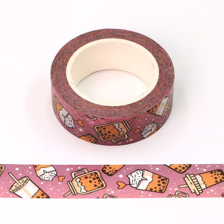 Washi Tape - Bubble Tea