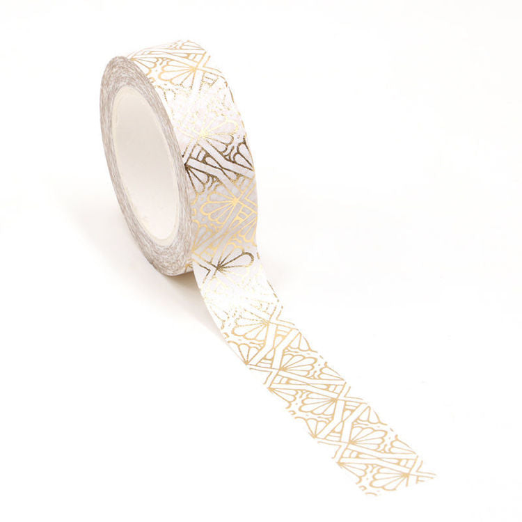Washi Tape, Gold Foil, Fan