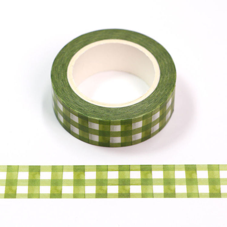 Green Foil Washi