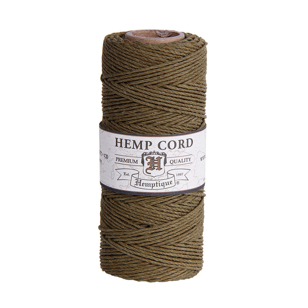 Hemptique Hemptique Hemp Macrame Cord #20 - Sage