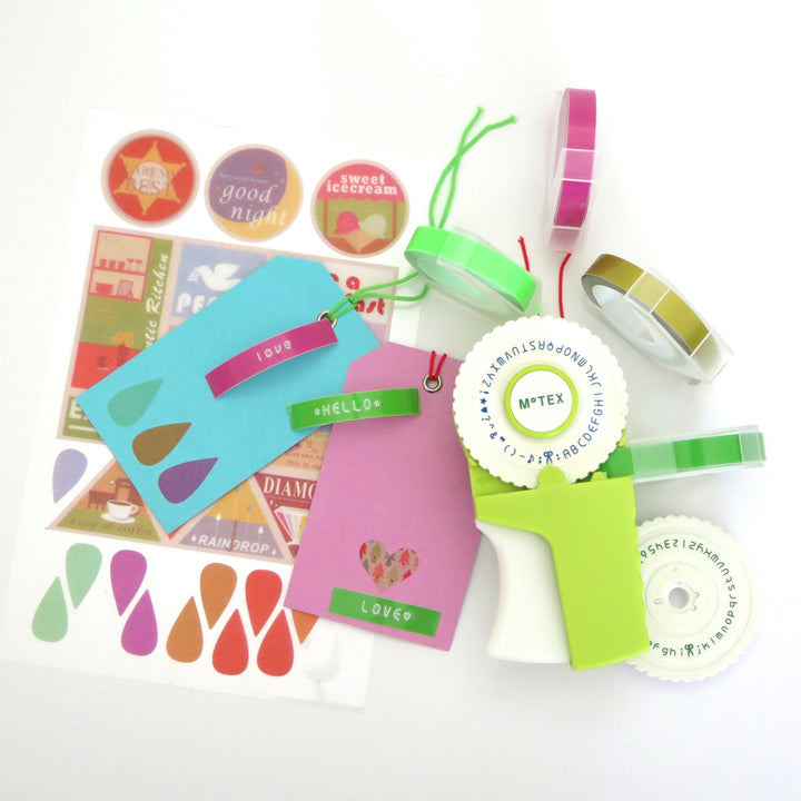 Motex Labeller - Making gift tags