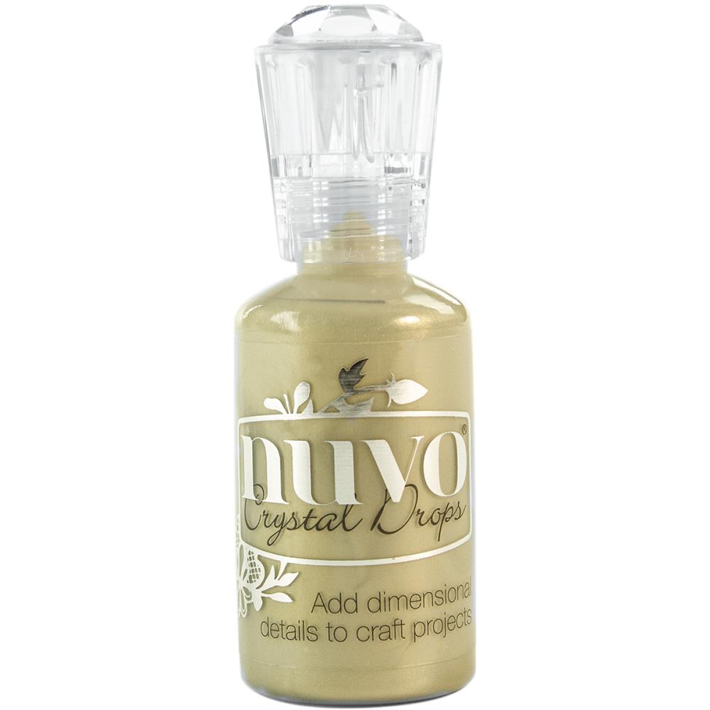 Nuvo Crystal Drops - Metallic - Pale Gold