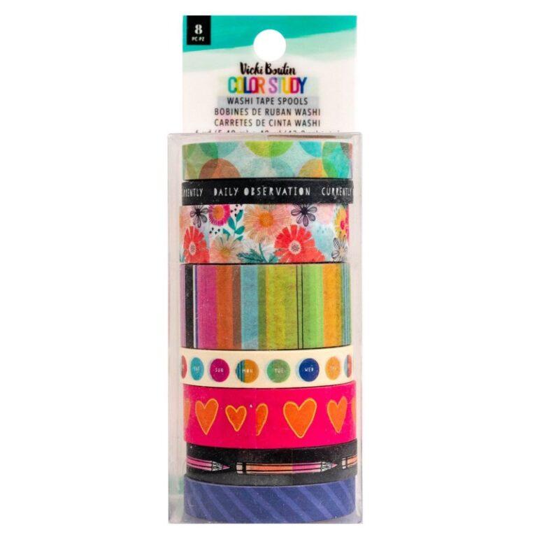 Vicki Boutin Washi Tape Set Color Study – Hobby Hoppers