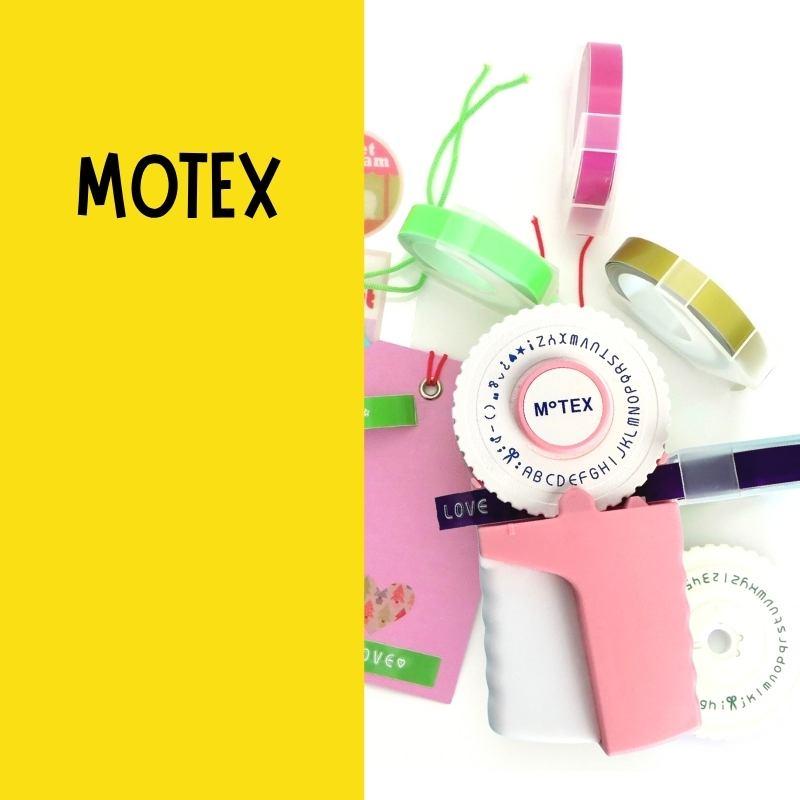 Motex embossing label Makers and refills. – Hobby Hoppers
