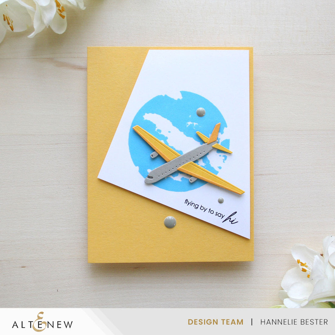 Altenew - Mini Delight Enjoy the flight Stamp & Die Set