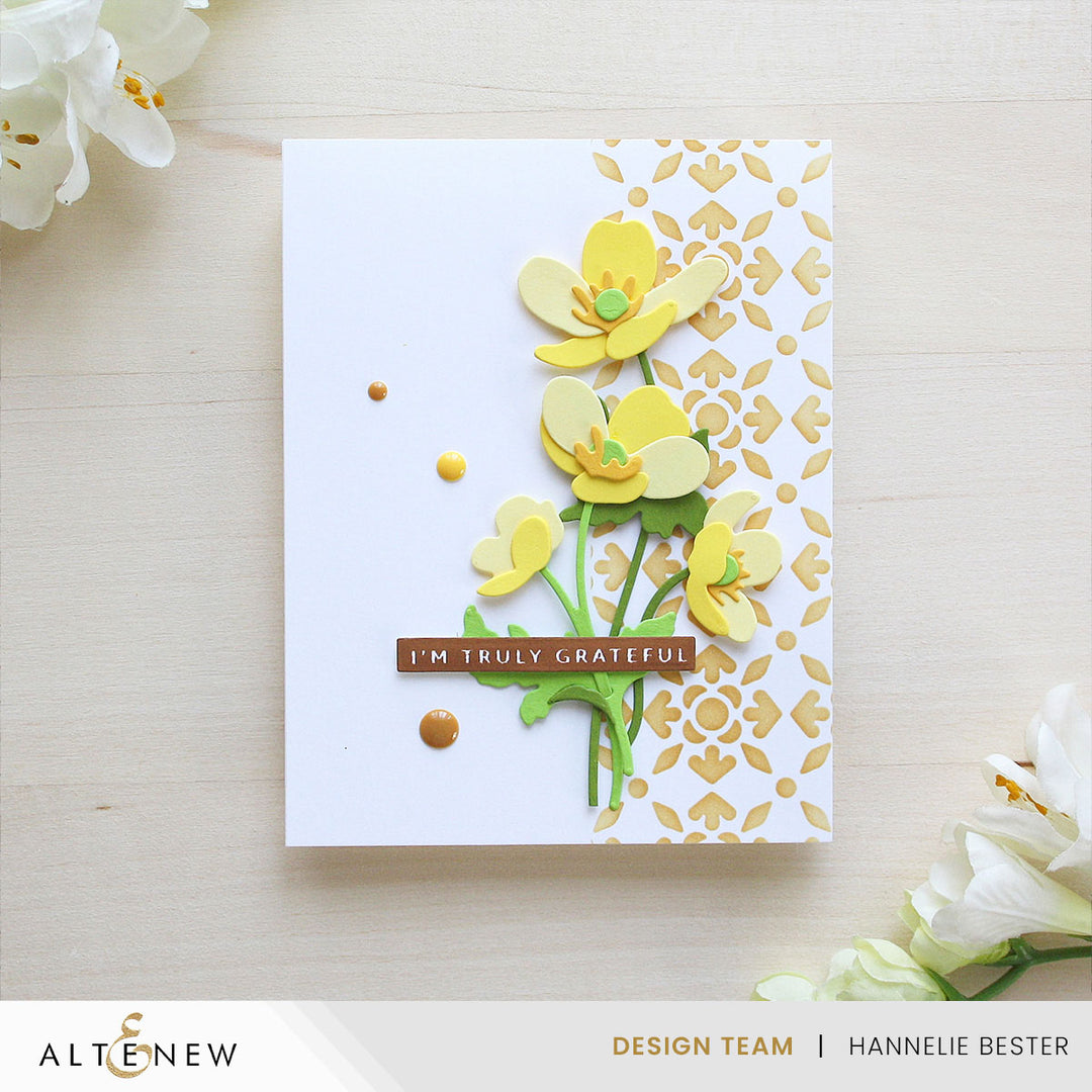 Altenew - Buttercup Bunch Layering Die Set