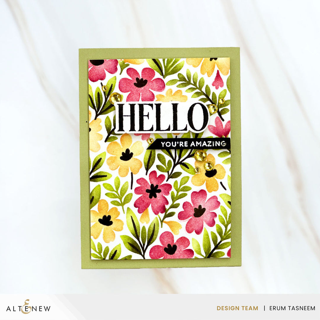 Altenew - Stencil Art: Styled Backgrounds - Layering Stencil Set (6 in 1)