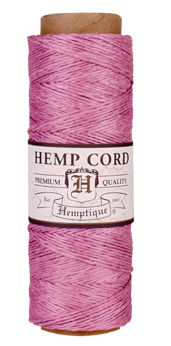 Light pink hemp cord 0.5mm #10 Hemptique brand