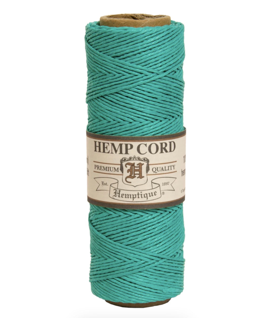 Hemp Cord Spool #10 - Sea Foam Green
