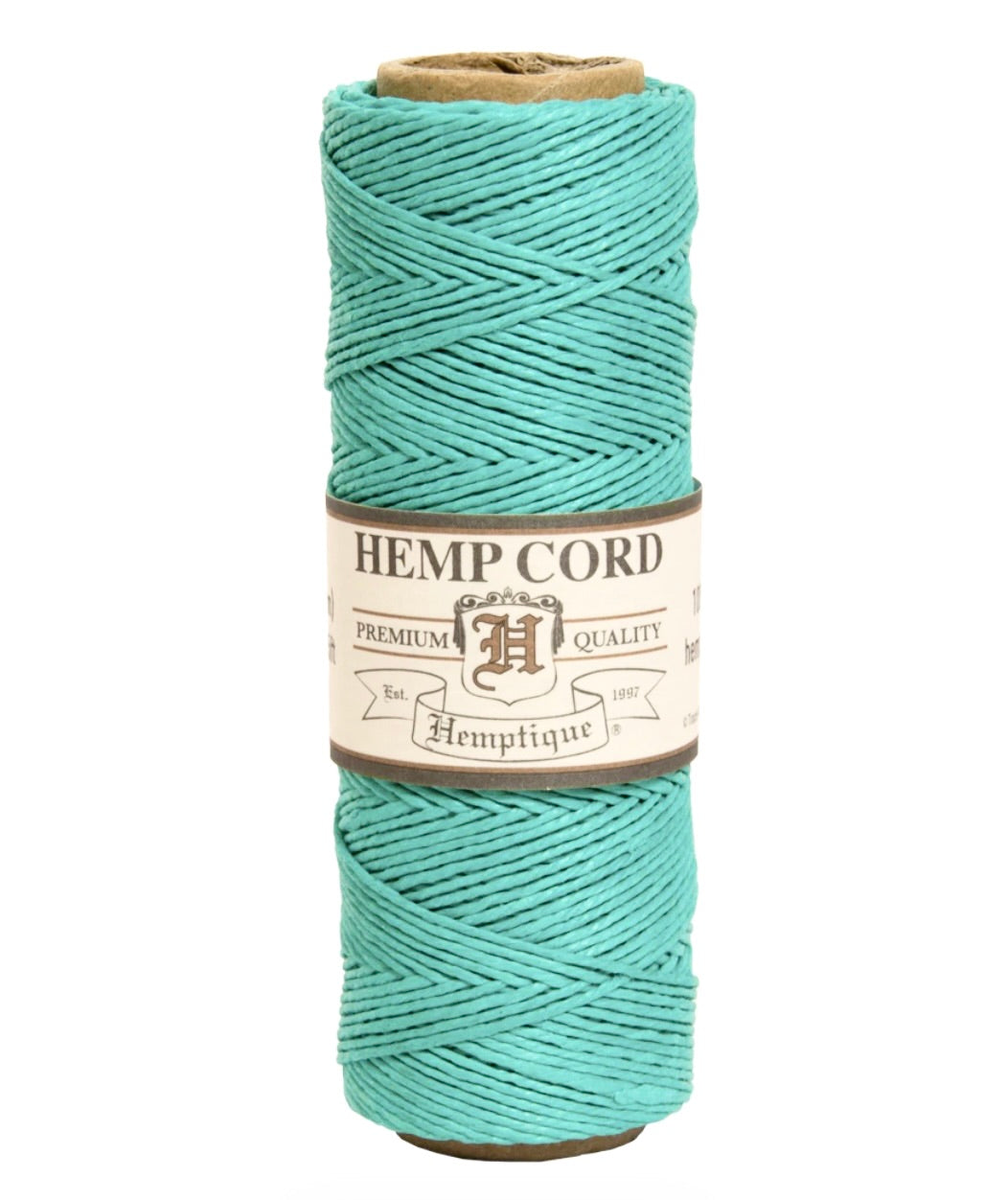 Hemp Cord Spool #10 - Sea Foam Green